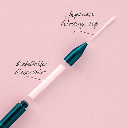 The Wren Refillable Writing Pen | Matte Clementine | Tom's Studio (UK)