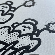 Load image into Gallery viewer, Genki? Letterpress Art Print | Oitama (CA)
