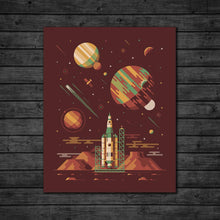 Load image into Gallery viewer, Rocketeer Series Screenprint |Orion | DKNG Studios (CA)
