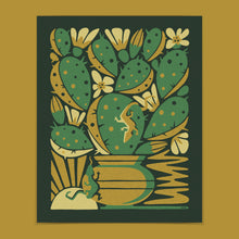 Load image into Gallery viewer, Nopal Bloom Screenprint | Limited Edition | DKNG Studios (CA)
