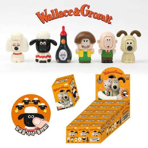 Wallace &  Gromit Face Change Figure – Blind Box Collection (Korea)