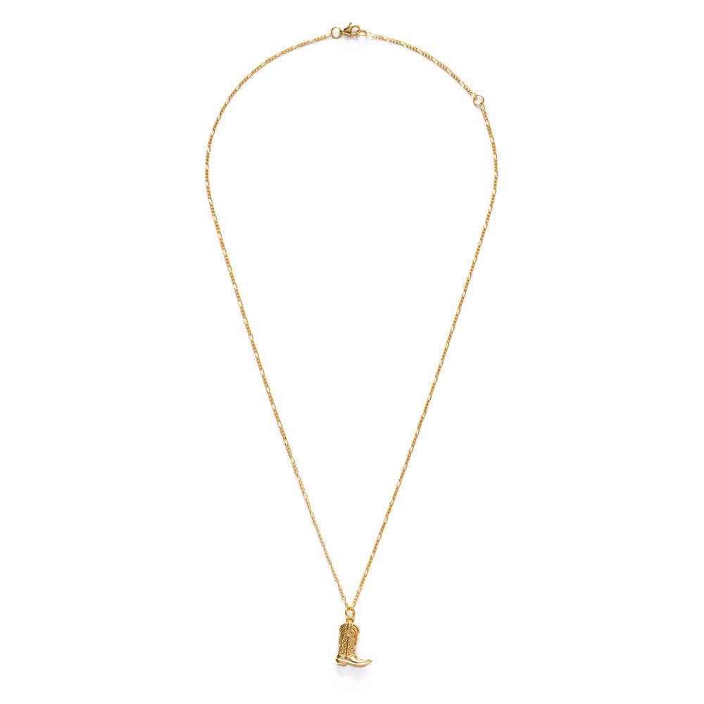 Cowboy Boot Charm Necklace | Amano Studio (CA)