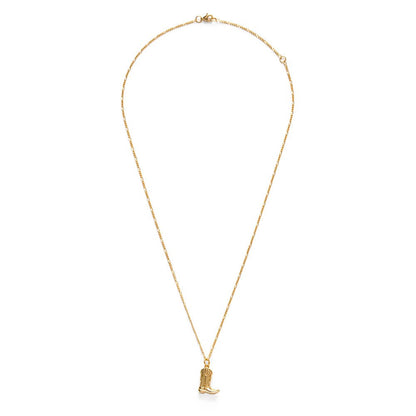 Cowboy Boot Charm Necklace | Amano Studio (CA)