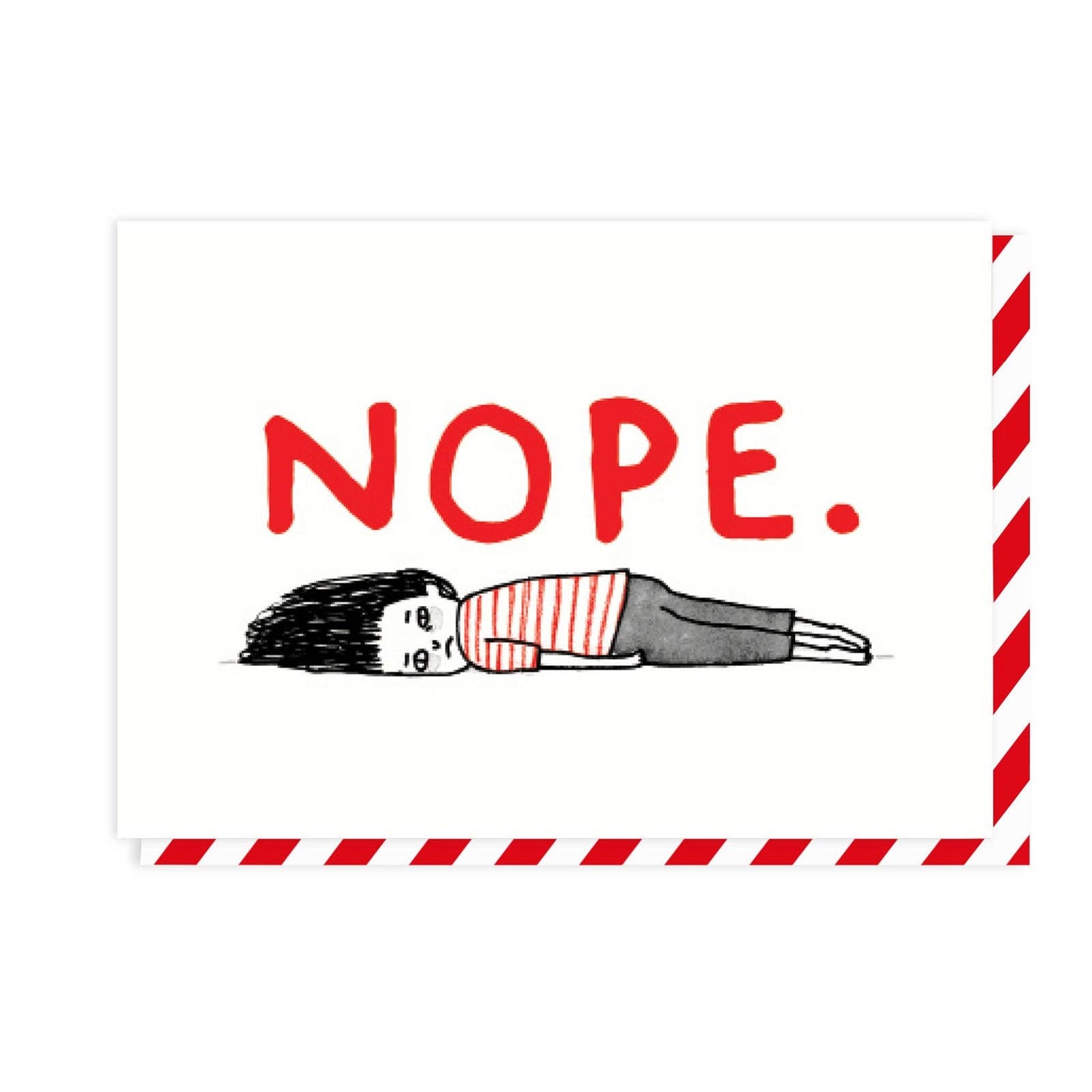 Nope Greeting Card | Gemma Correll (UK)