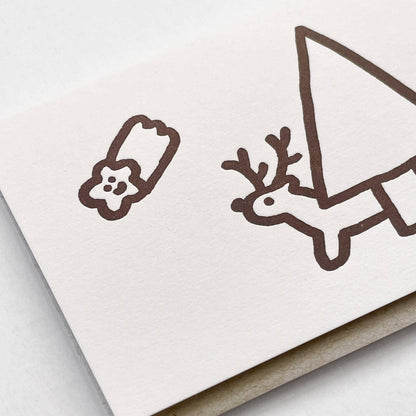 Wish upon a Star Letterpress Holiday Card | Oitama (CA)