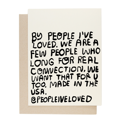 Still Standing Card | People I've Loved (CA)