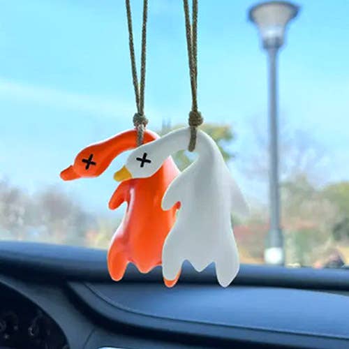 Beijing Duck Color-Changing Car Charm