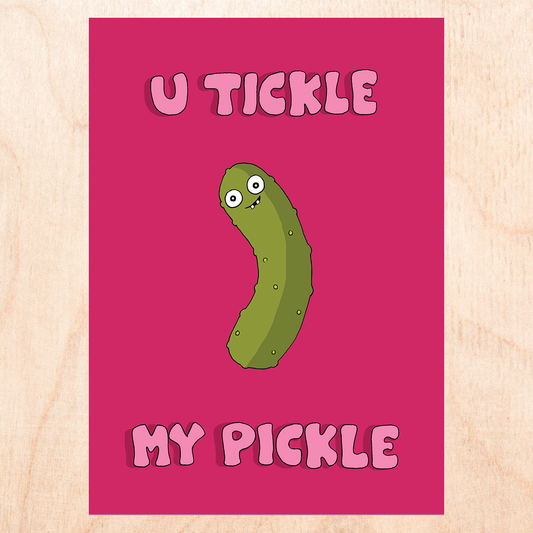 Tickle Pickle Card | Fineasslines (CA)