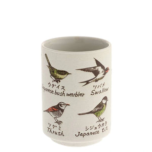 Ceramic Wild Birds Aviary Teacup | Japan