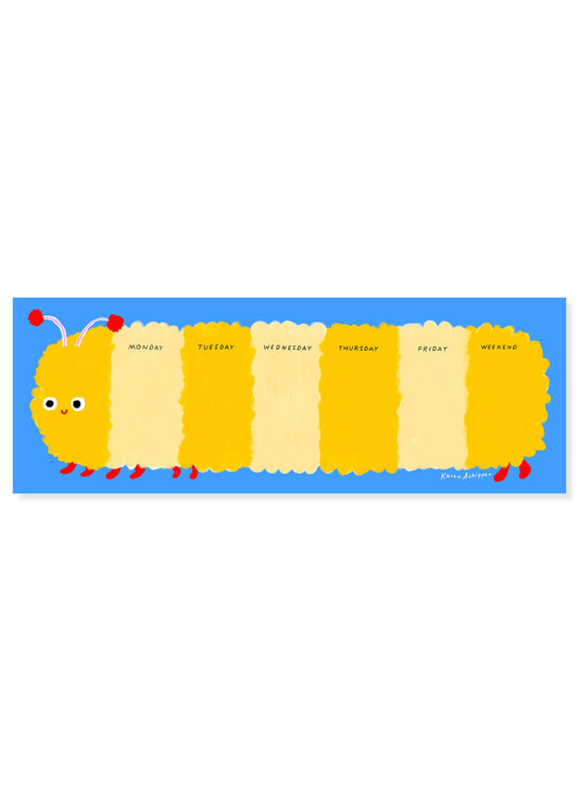 Collin Caterpillar Weekly Desk Planner | Karen Schipper (SC)
