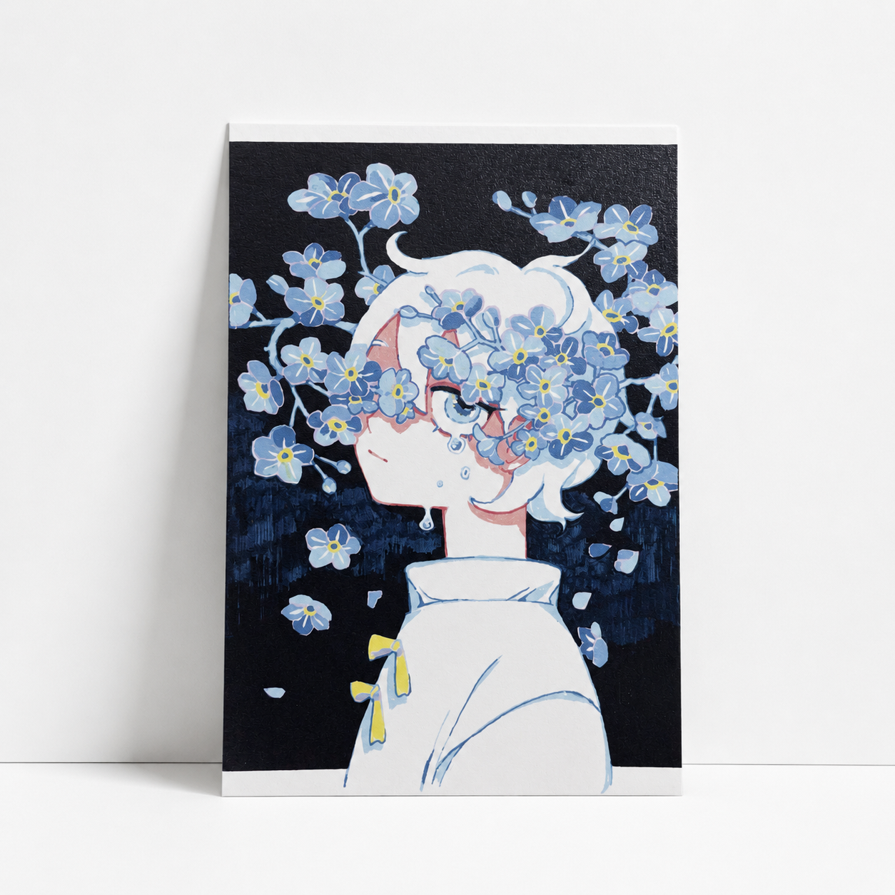 Falling Petals Mini Print | Koyamori (CAN)