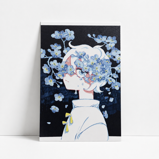 Falling Petals Mini Print | Koyamori (CAN)