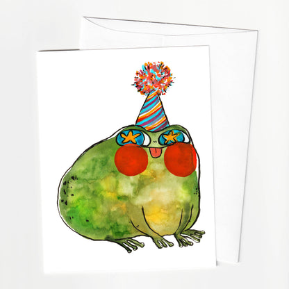 Birthday Frog Card | Rebekah Evans (NC)