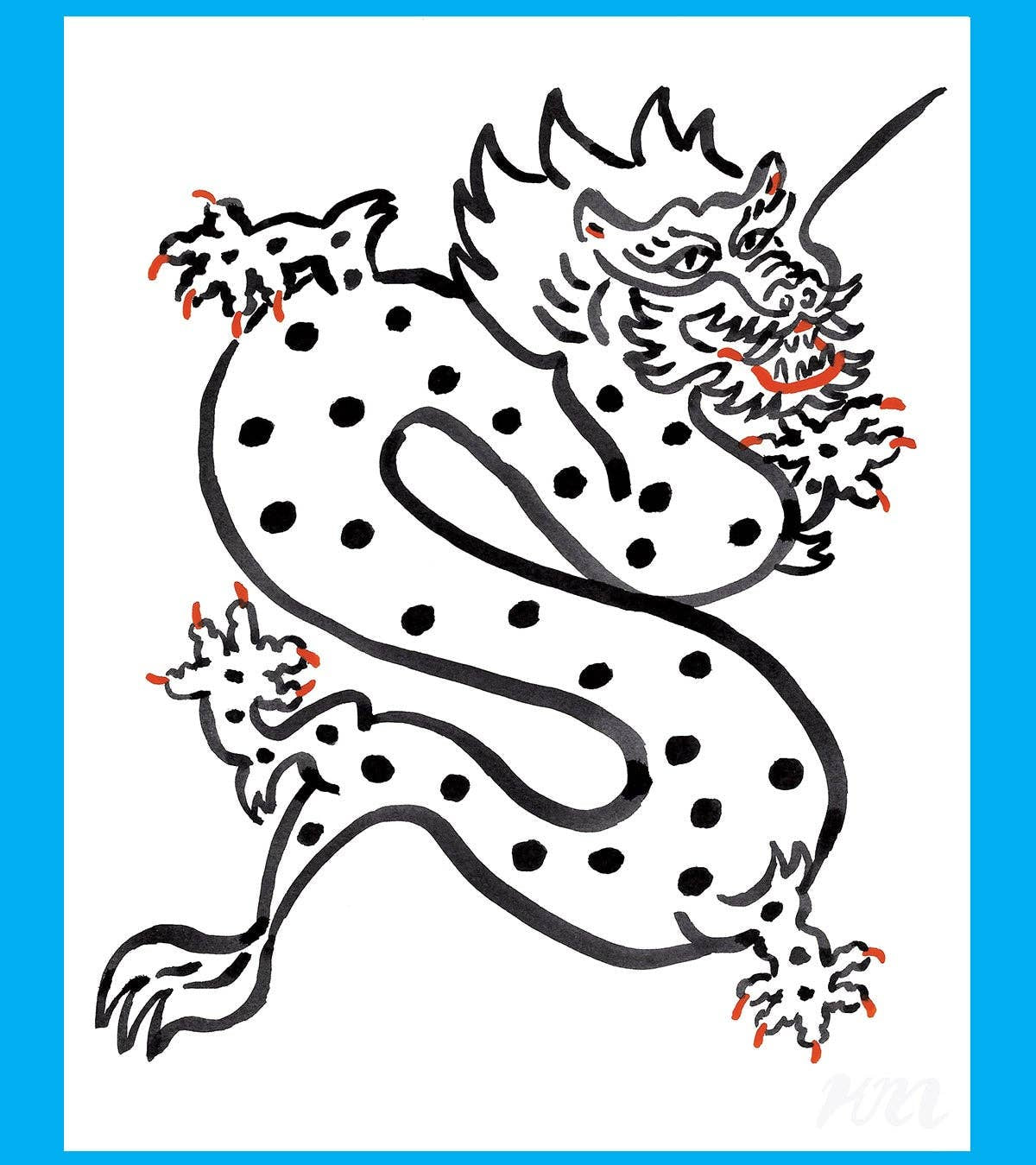 Dragon Art Print | Kristi Micotti (CA)