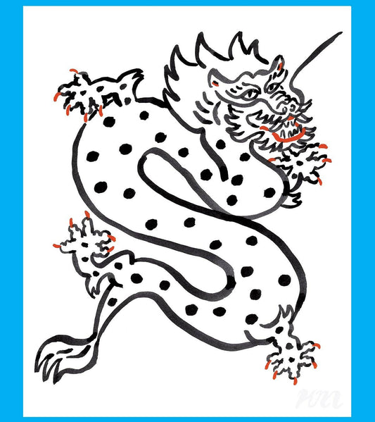 Dragon Art Print | Kristi Micotti (CA)