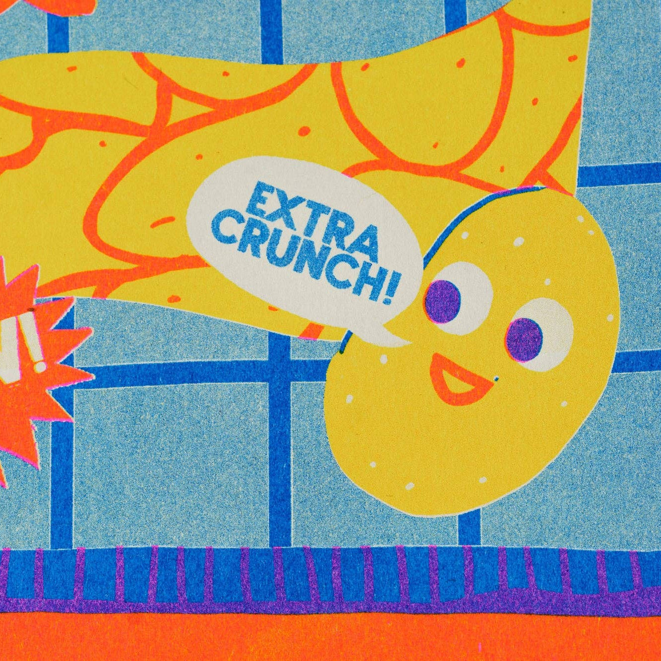 Crisps Risograph Print | Naomi Wilkinson (UK)