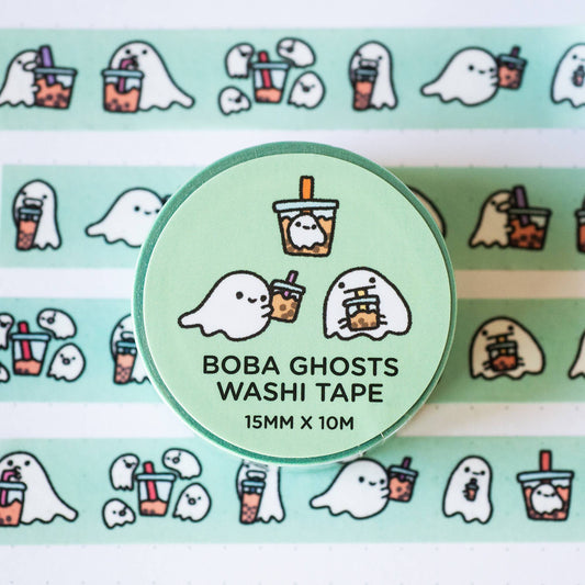 Boba Ghosts Washi Tape | Robot Dance Battle (CA)