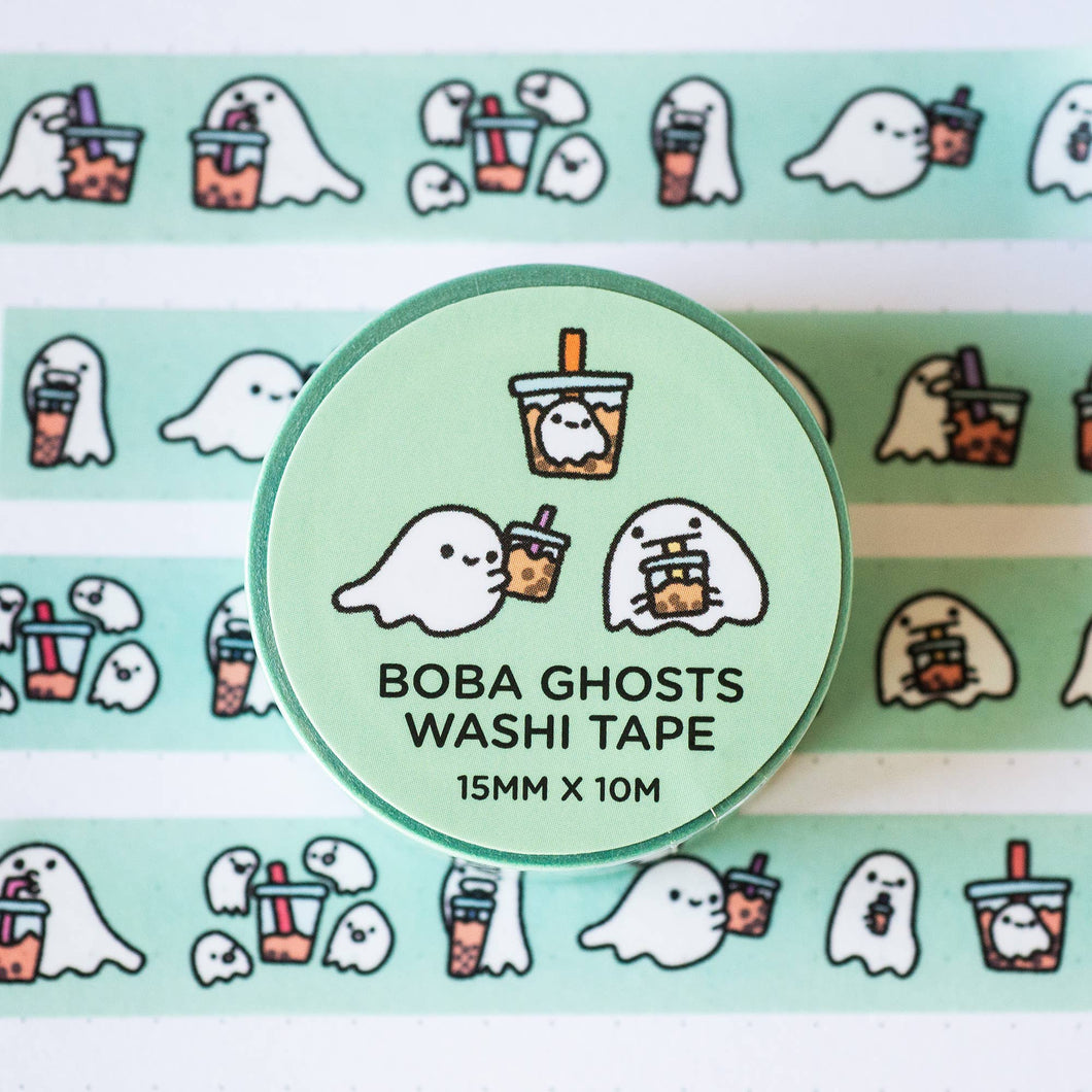 Boba Ghosts Washi Tape | Robot Dance Battle (CA)