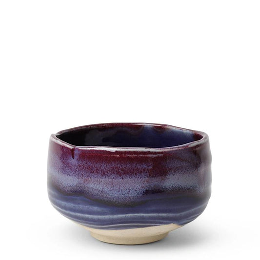 CeramicTwilight Blue Matcha Bowl (Japan)