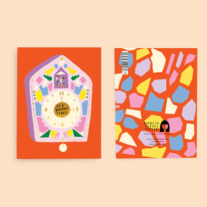 Cuckoo Clock Birthday Card | Carolyn Suzuki (CA)