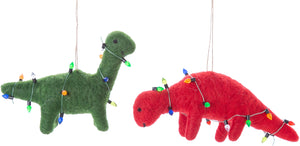 Felt Dinosaur Ornament | Silver Tree Home & Holiday (NY)