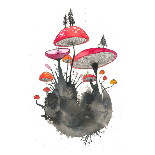 Wild and Weird Art Print | Melissa Moss (NC)