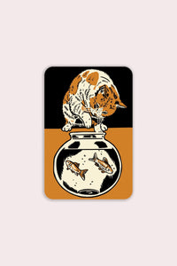 Fishbowl Vinyl Sticker | Olivia Mew