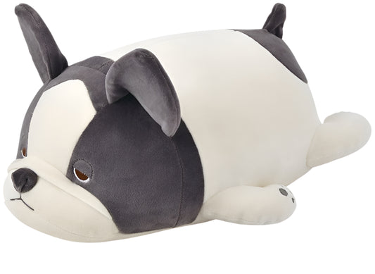 Bubble the Frenchie Marshmallow Plush Bolster | Livheart (Japan)