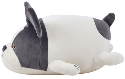 Bubble the Frenchie Marshmallow Plush Bolster | Livheart (Japan)