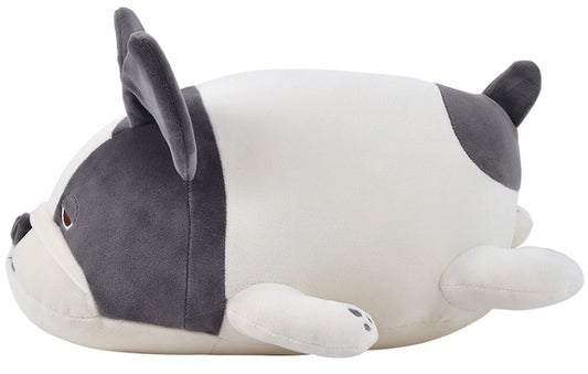 Bubble the Frenchie Marshmallow Plush Bolster | Livheart (Japan)