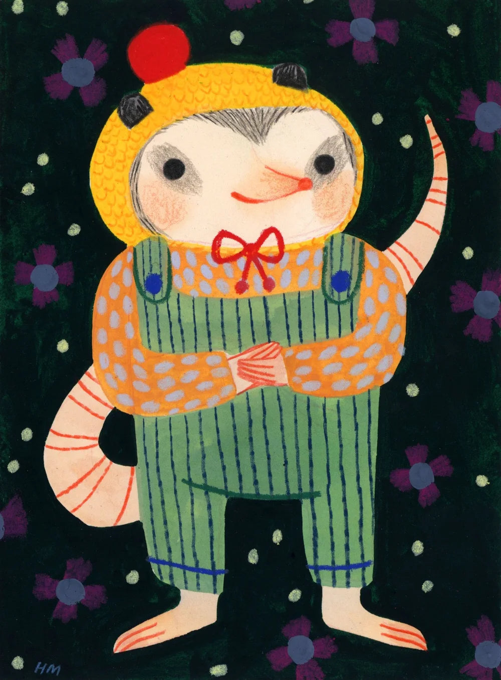 Frio Opossum Art Print | Heidi Moreno (CA)