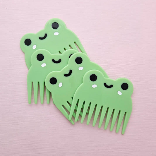 Froggy Wide Tooth Comb | Amy K Nalley (TX