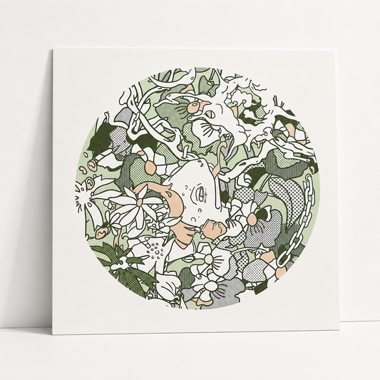 Frog  Risograph Print | Brent Ozaeta (TX)