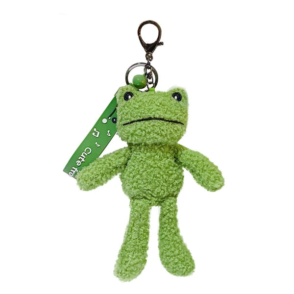 Fleece Frog Bag Charm/Keychain (Japan)