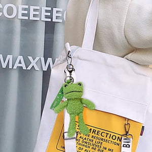 Fleece Frog Bag Charm/Keychain (Japan)