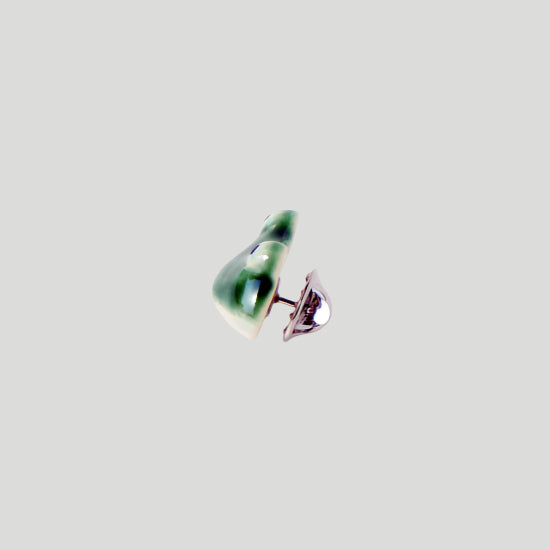 Ceramic Frog Brooch | Japan