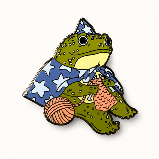 Frog Wizard Pin | Marika Paz (OR)