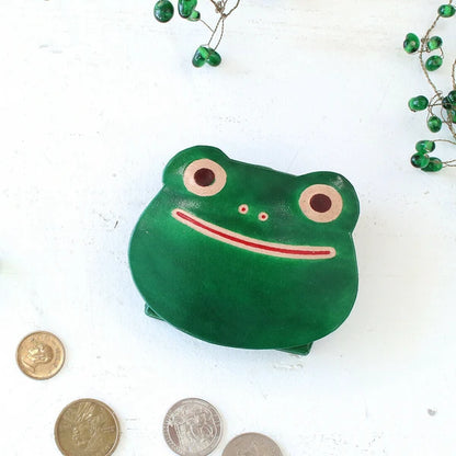 Leather Frog Coin Purse (Japan)