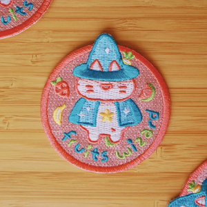 Fruits Wizard Patch | PommoPress (NY)