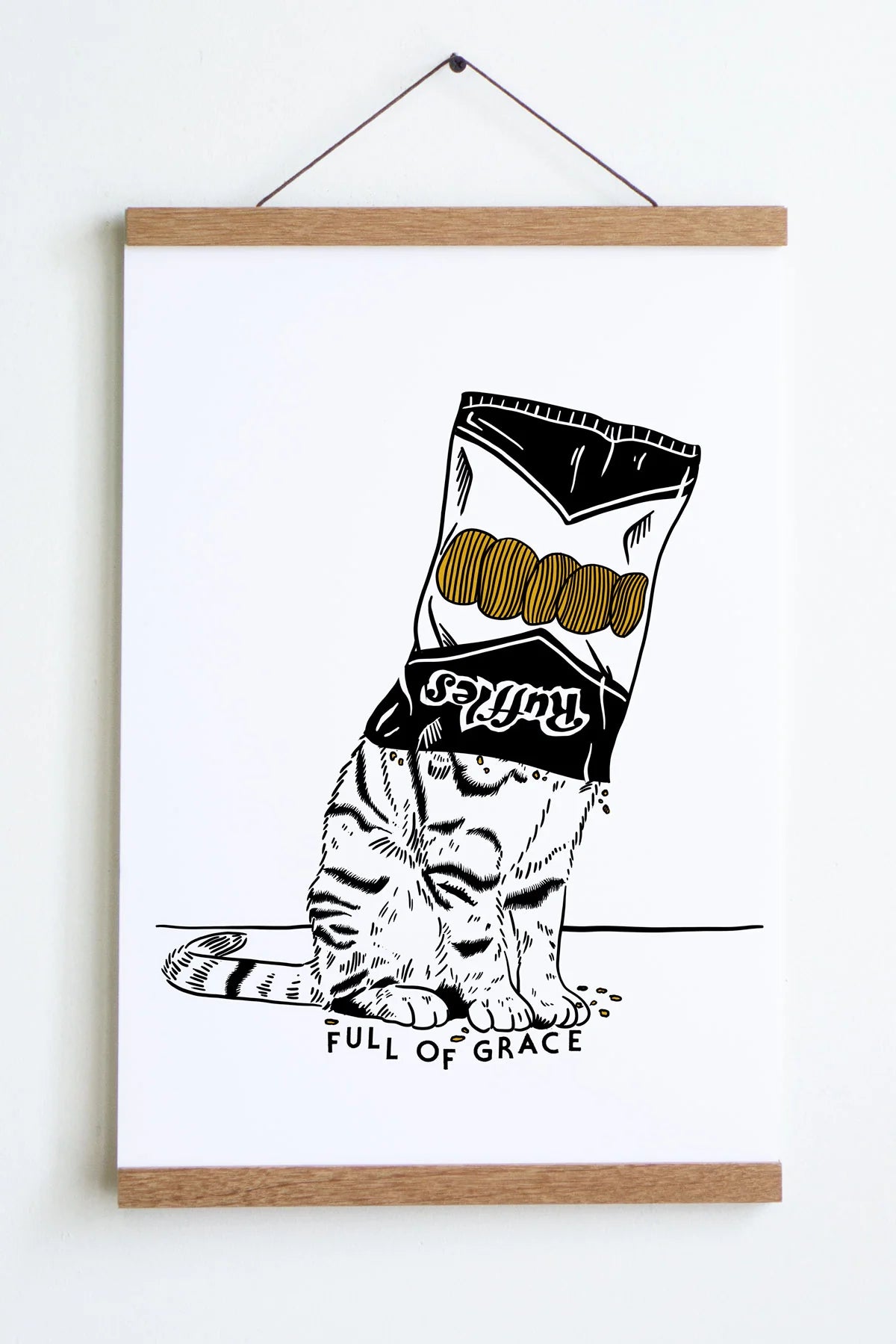 Full Of Grace Art Print | Olivia Mew