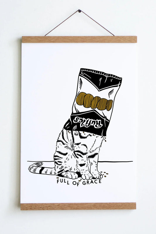 Full Of Grace Art Print | Olivia Mew