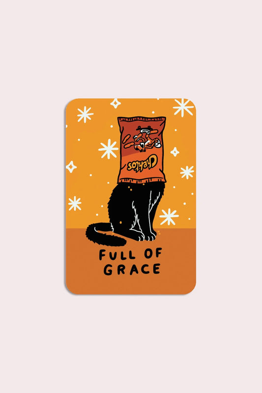 Full Of Grace Vinyl Sticker | Olivia Mew