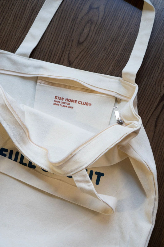 Full of Shit  Zip Tote | Olivia Mew (Canada)