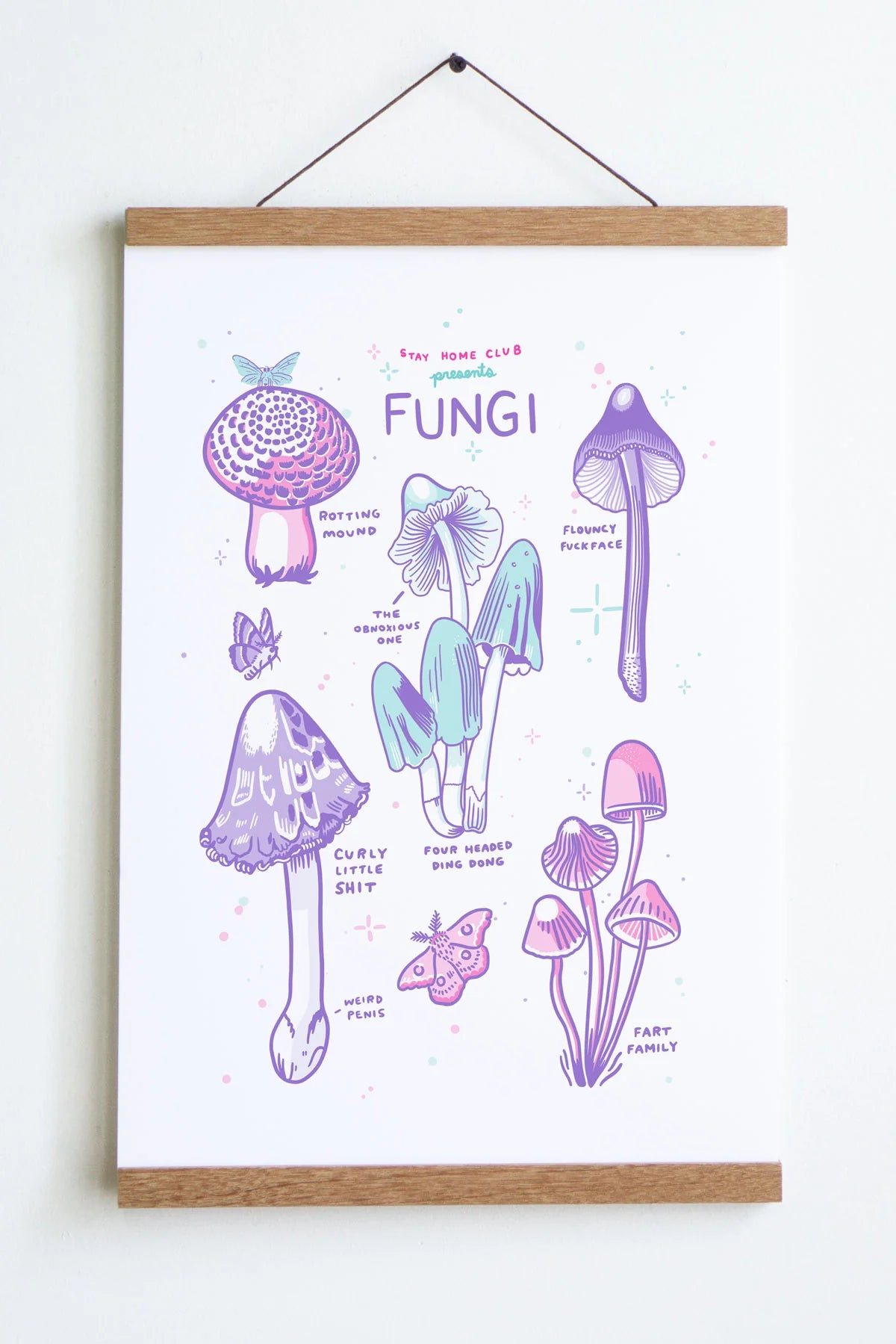 Fungi Art Print | Olivia Mew