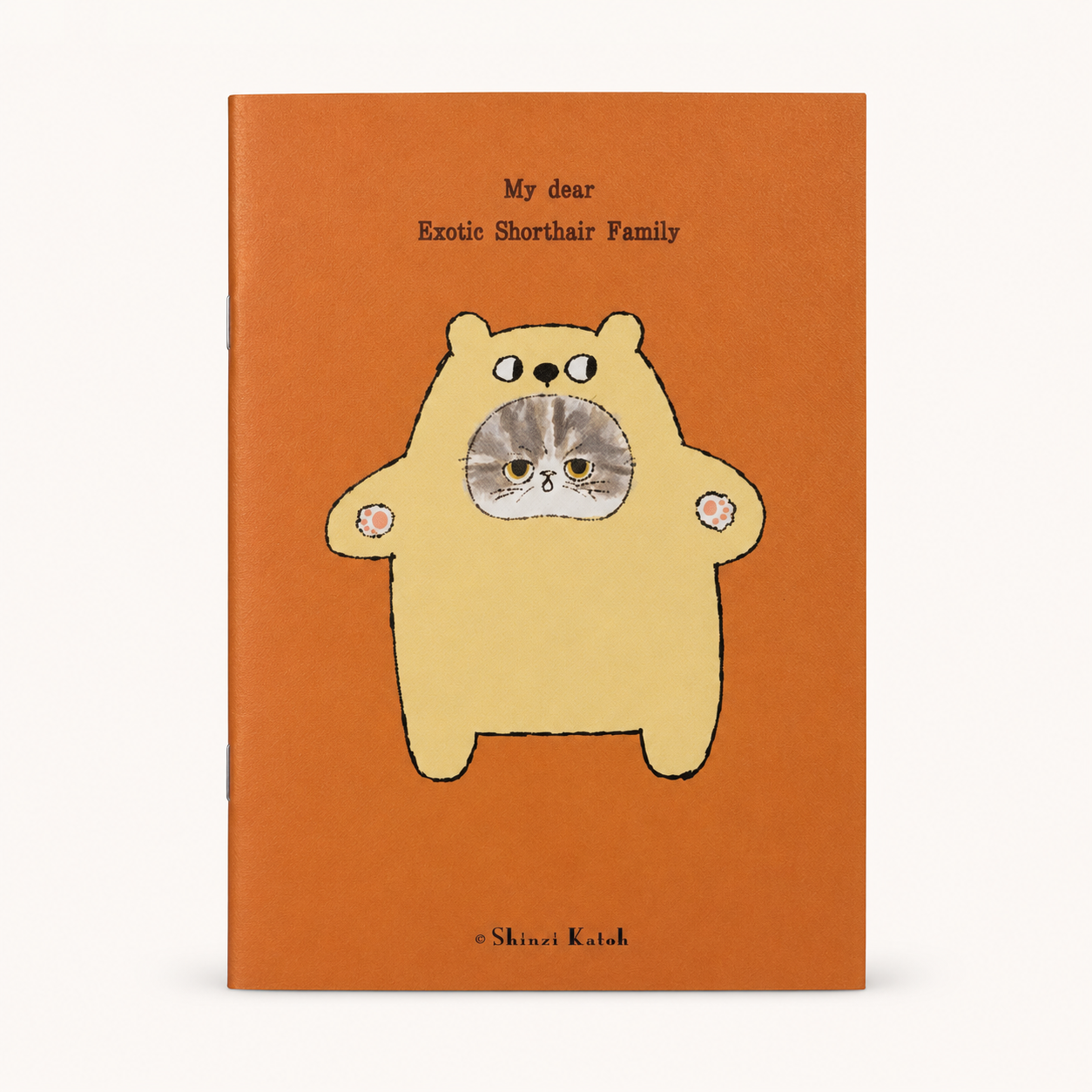 My Dear Exotic A5 Notebook | Funny Cats | Shinzi Katoh (Japan)
