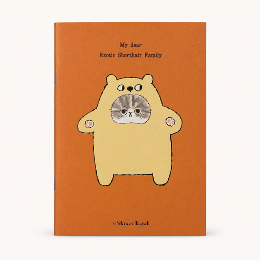 My Dear Exotic A5 Notebook | Funny Cats | Shinzi Katoh (Japan)