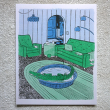 Load image into Gallery viewer, Gertrude Risograph Print | Sarah Welch (TX)
