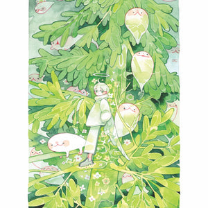 Ghosts Live in this Tree Art Print | Koyamori (CAN)