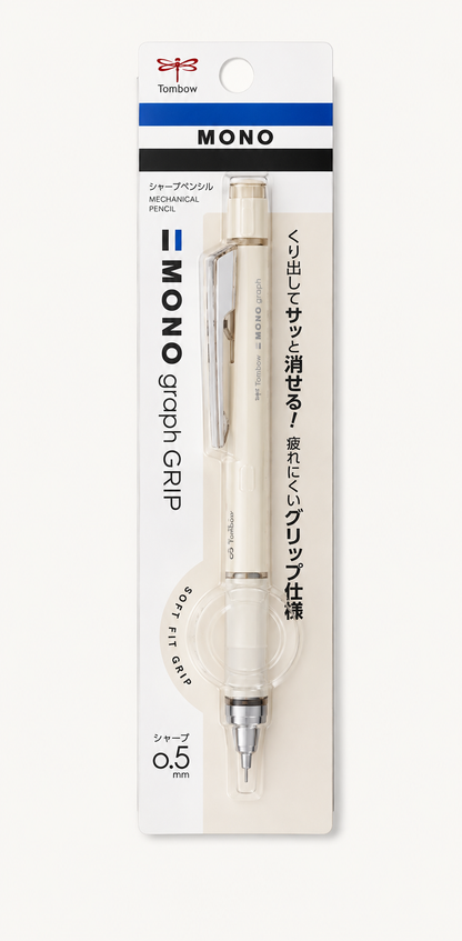 MONO Graph Mechanical Pencil | 0.5mm | Graph Grip Series | Tombow (Japan)