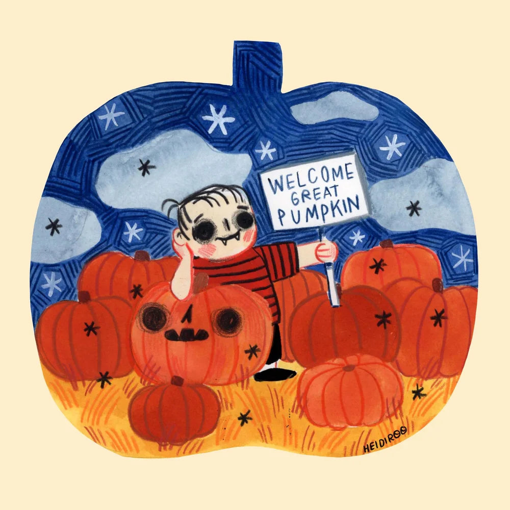 Great Pumpkin Art Print | Heidi Moreno (CA)